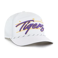 Men's '47 White LSU Tigers Condor Hitch brrr° Adjustable Hat