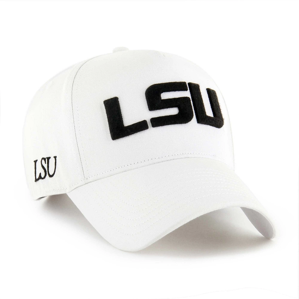 Casquette ajustable LSU Tigers Foundation Offside '47 blanche pour homme