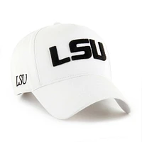 Casquette ajustable LSU Tigers Foundation Offside '47 blanche pour homme