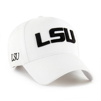 Casquette ajustable LSU Tigers Foundation Offside '47 blanche pour homme