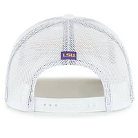 Men's '47 White LSU Tigers Garner Rope Trucker Adjustable Hat