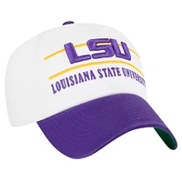 Casquette ajustable LSU Tigers Gridiron Clean Up blanche '47 pour homme