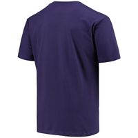 Men's Champion Purple LSU Tigers Big & Tall Arch Team Logo T-Shirt