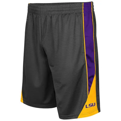 LSU Tigers Colosseum Turnover Shorts - Charcoal