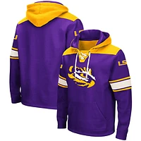 Sweat à capuche lacets Colosseum Purple LSU Tigers 2.0 pour hommes