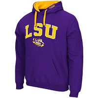 Sweat à capuche Colosseum Purple LSU Tigers Big & Tall Arch Logo 2.0 pour homme