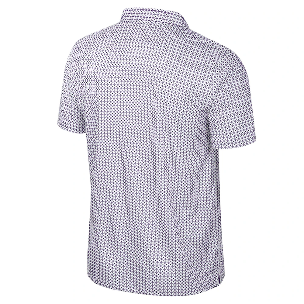 Men's Colosseum Purple LSU Tigers Big & Tall Marty Rival Polo