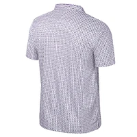 Men's Colosseum Purple LSU Tigers Big & Tall Marty Rival Polo