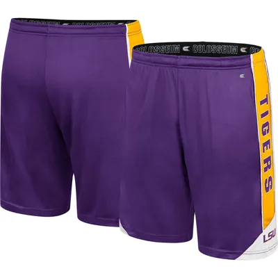 LSU Tigers Colosseum Haller Shorts - Purple