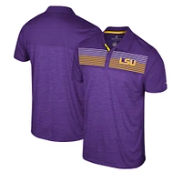 Men's Colosseum Purple LSU Tigers Langmore Polo