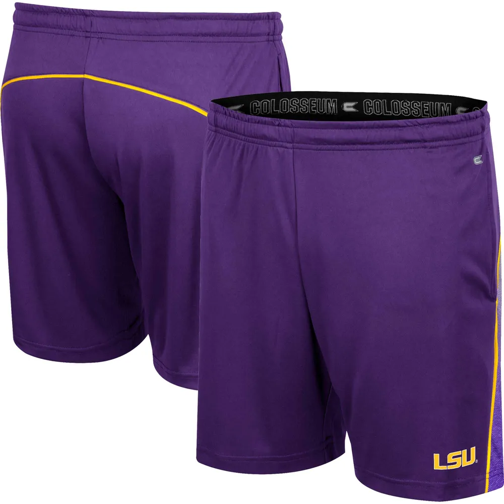 Men's Colosseum Purple LSU Tigers Laws of Physics Shorts