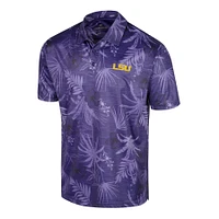 Men's Colosseum Purple LSU Tigers Palms Team Polo