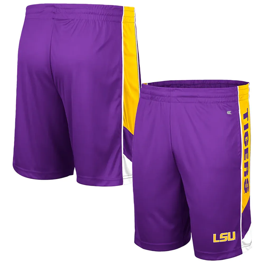 LSU Tigers Colosseum Pool Time Shorts - Purple