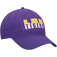 Casquette Colosseum Purple LSU Tigers Positraction Snapback pour homme