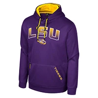 Sweat à capuche Colosseum Purple LSU Tigers Reese pour homme