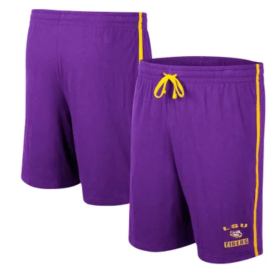 Lids Los Angeles Lakers Concepts Sport Throttle Knit Jam Shorts - White/Charcoal