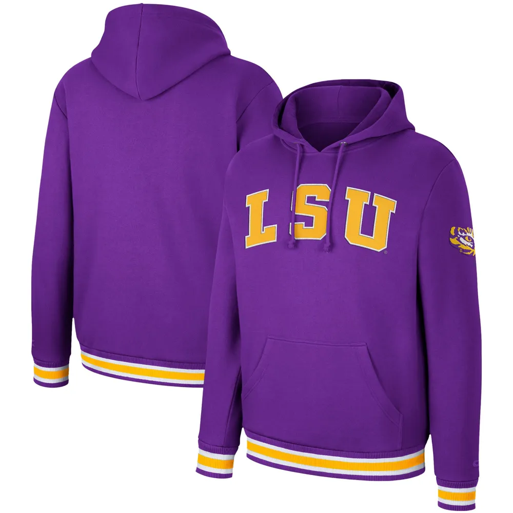 Women's Fanatics Branded Purple LSU Tigers Fleece Half-Zip Jacket