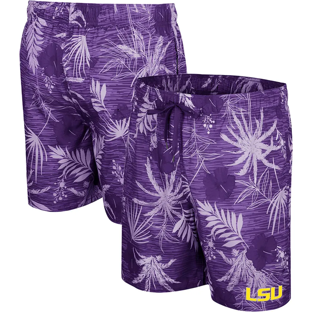 Lids LSU Tigers Colosseum What Else is New Swim Shorts - Purple