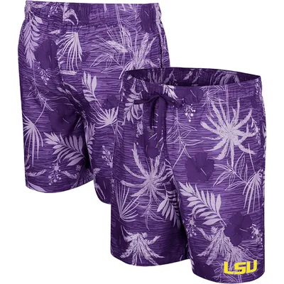 LSU Tigers Colosseum What Else is New Swim Shorts - Purple