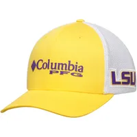 Casquette Columbia Gold LSU Tigers Collegiate PFG Flex pour homme