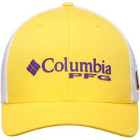 Men's Columbia Gold LSU Tigers Collegiate PFG Flex Hat