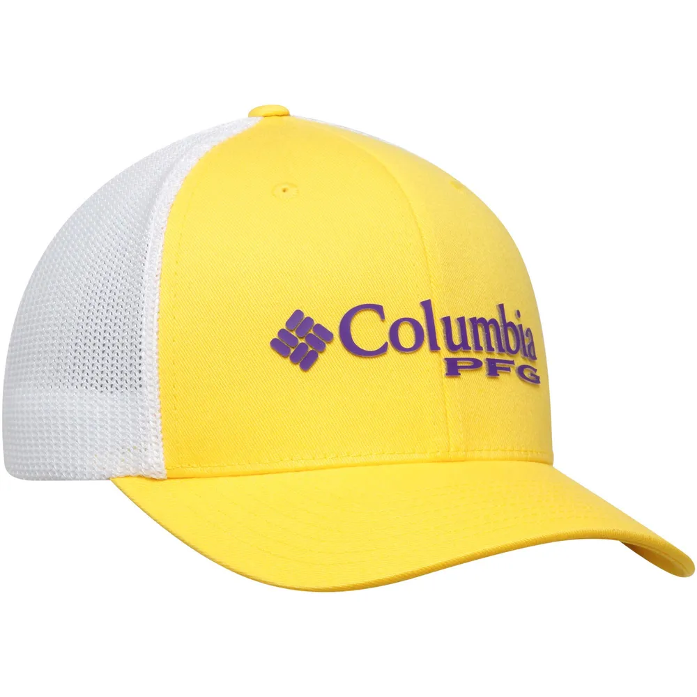 Casquette Columbia Gold LSU Tigers Collegiate PFG Flex pour homme