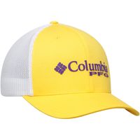 Men's Columbia Gold LSU Tigers Collegiate PFG Flex Hat