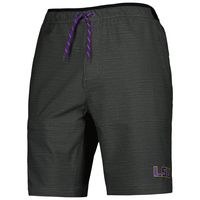 Men's Columbia Gray LSU Tigers Twisted Creek Omni-Shield Shorts