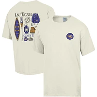 Crème lavante confortable pour hommes LSU Tigers Camping Trip T-shirt