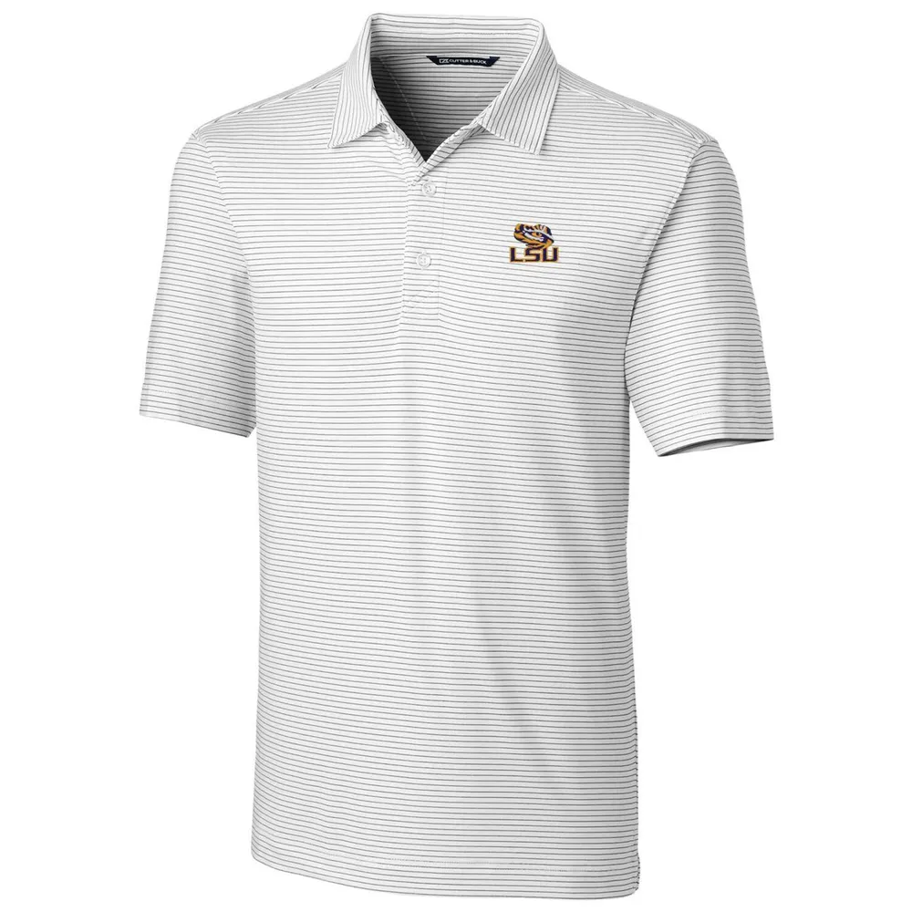 white lsu polo