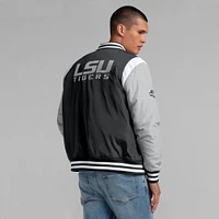 Veste à boutons-pression intégrale noire LSU Tigers Elements Elite pour homme de Fanatics