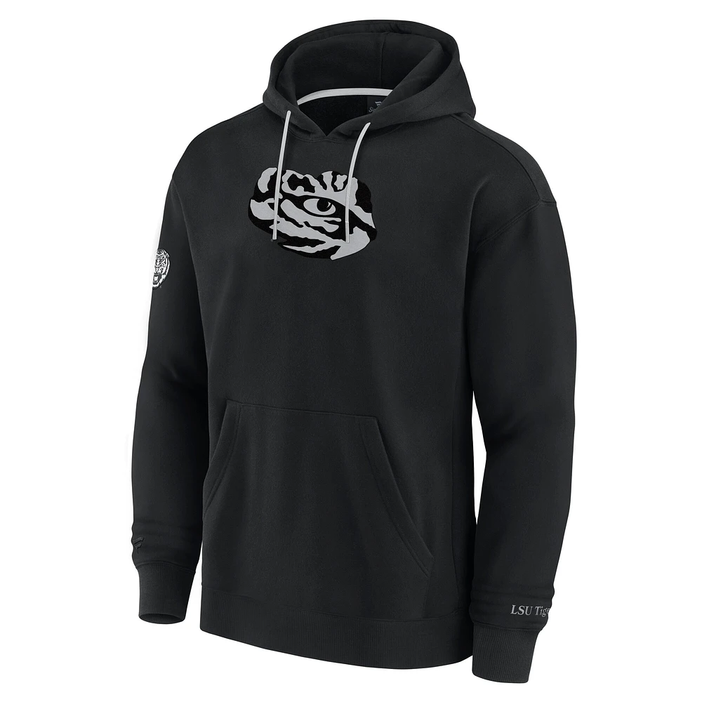 Sweat à capuche noir LSU Tigers Elements Pace pour homme