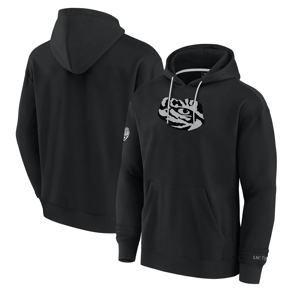 Sweat à capuche noir LSU Tigers Elements Pace pour homme