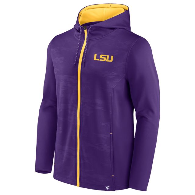 Fanatics Branded Women's Fanatics Branded Purple LSU Tigers Fleece Half-Zip  Jacket