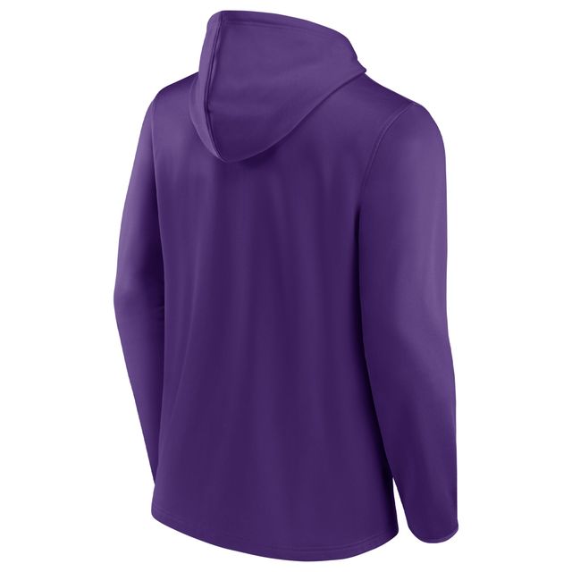 Fanatics Branded Women's Fanatics Branded Purple LSU Tigers Fleece Half-Zip  Jacket