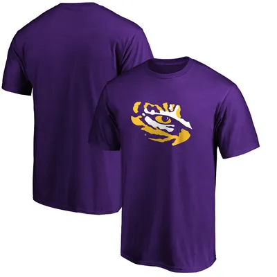 LSU Tigers Fanatics Branded Team Logo T-Shirt - Purple