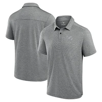 Polo Fanatics Charcoal Performance pour homme des LSU Tigers