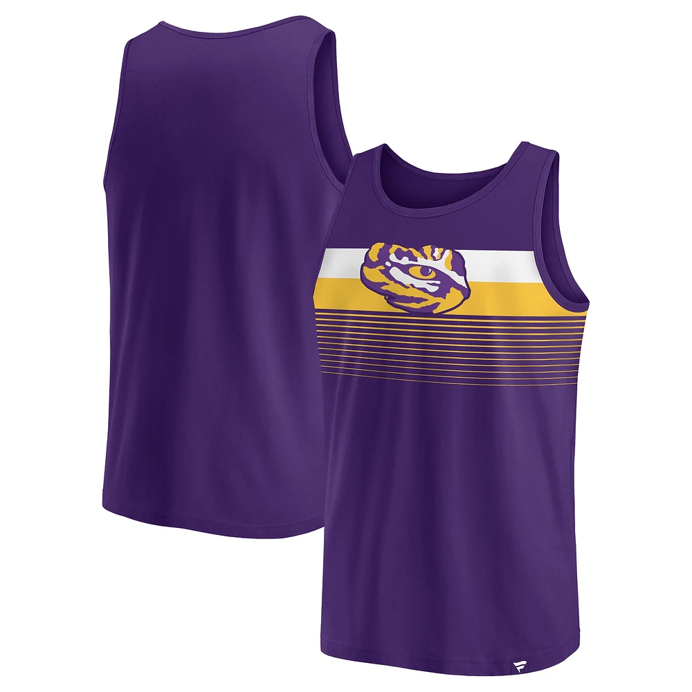 Men's Fanatics Purple LSU Tigers Wild Game Tank Top