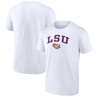 T-shirt blanc Fanatics LSU Tigers Campus pour hommes