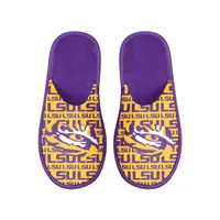 LSU Tigers FOCO Scuff Logo Slide Slippers