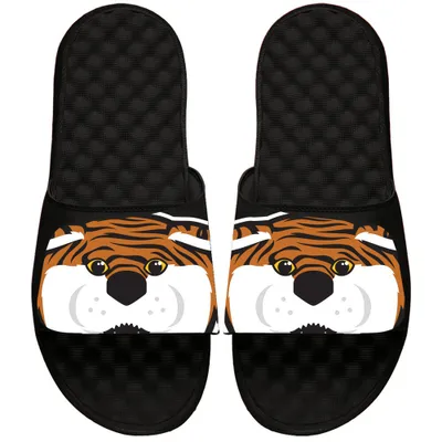 LSU Tigers ISlide Mascot Slide Sandals - Black