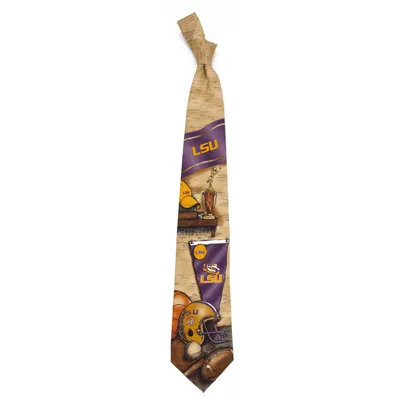 LSU Tigers Nostalgia Tie