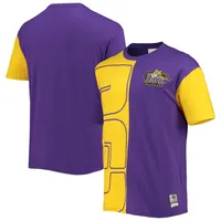 Men's Mitchell & Ness Purple/Gold LSU Tigers Play By 2.0 T-Shirt