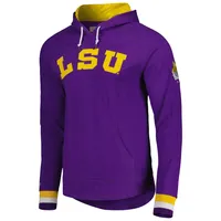 Sweat à capuche raglan légendaire LSU Tigers violet Mitchell & Ness pour hommes