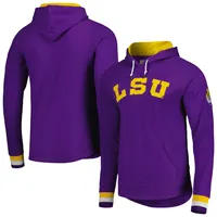 Sweat à capuche raglan légendaire LSU Tigers violet Mitchell & Ness pour hommes