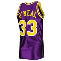 Men's Mitchell & Ness Shaquille O'Neal Purple LSU Tigers 1990/91 Authentic Jersey