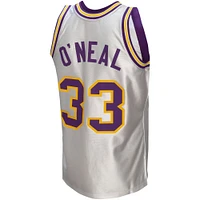 Maillot authentique Mitchell & Ness Shaquille O'Neal blanc LSU Tigers College Vault 1990/91 pour hommes