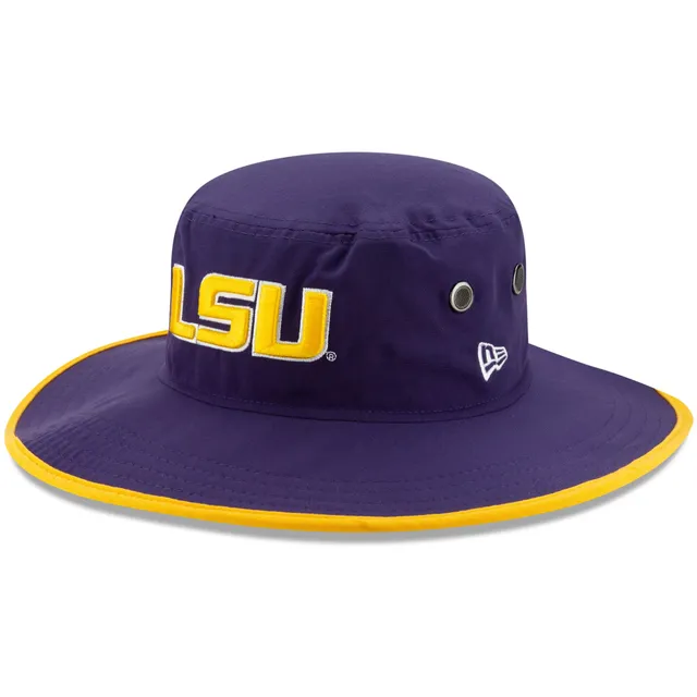 Men's New Era Purple LSU Tigers Basic Low Profile 59FIFTY Fitted Hat