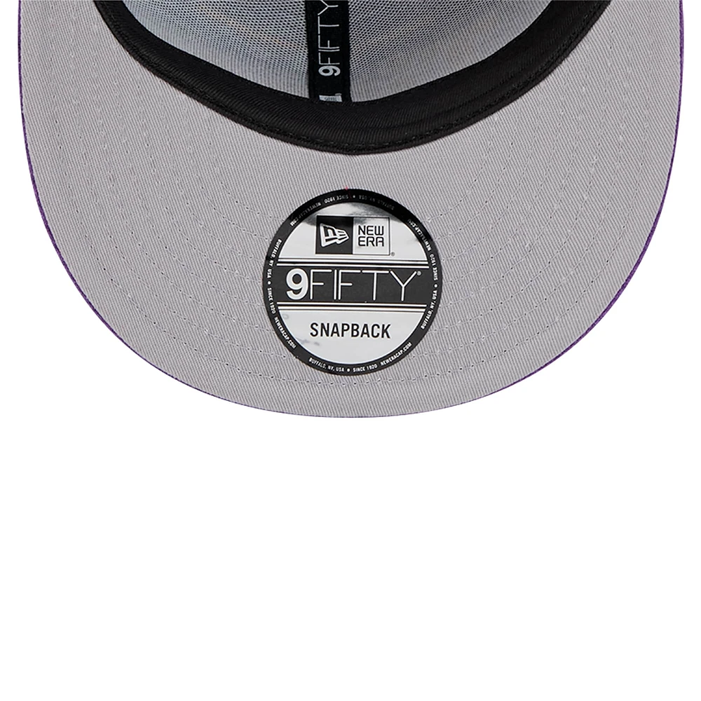 Casquette Snapback 9FIFTY Display violette New Era pour homme LSU Tigers