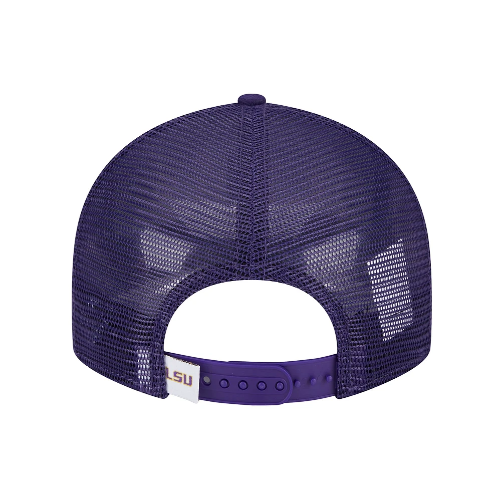 Casquette snapback LSU Tigers 9FIFTY de New Era pour homme, violet